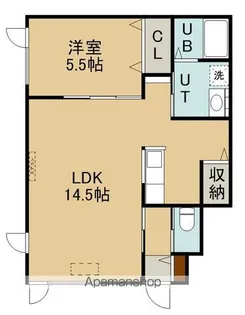 SUNNY GARDEN【1階】の間取り